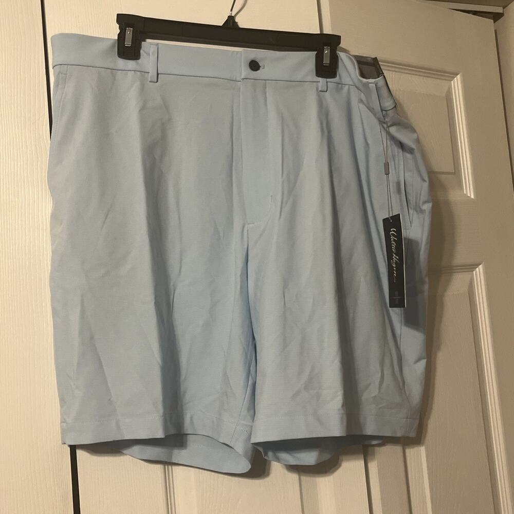 Men's Walter Hagen Performance Flat Front Wrinkle Resistant Golf Shorts, Sz 42